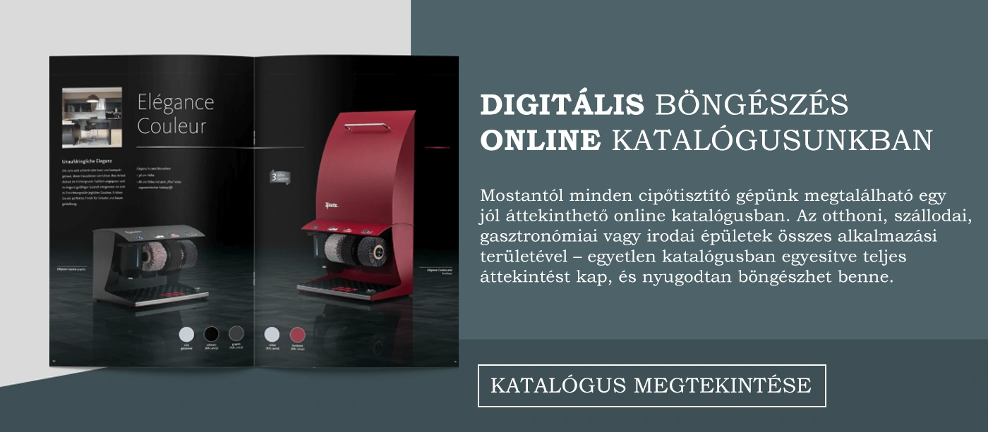 Heute cipőtisztítógépek katalógus