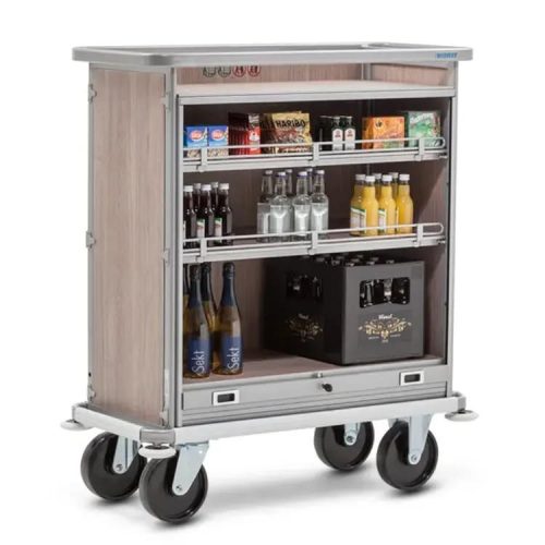 Minibar filling trolley, 80,5x55,5x130cm (04.01250.95-V-N)