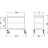 Kellnerwagen, 95x60x95cm (04.04400.09-0000)