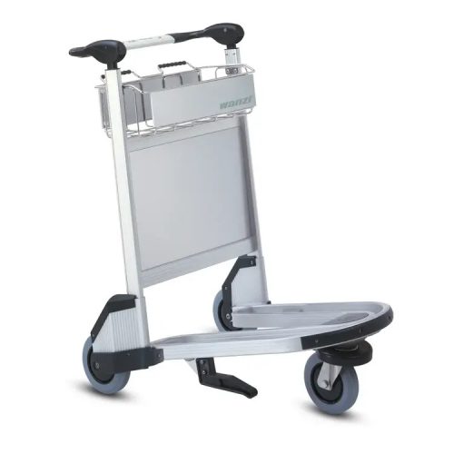 Luggage collection trolley