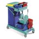 Green 400 - trolley - blue structure
