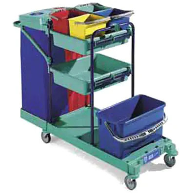 Green 430 - trolley - blue structure