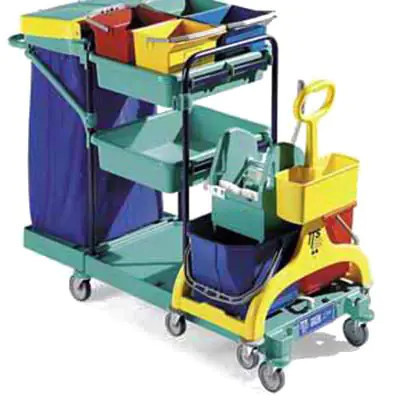 Green 450 - trolley - blue structure