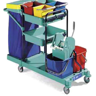 Green 460 - trolley - blue structure