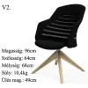   Burgess furniture, L: 68cm, Width: 64cm, H: 96-103cm, Weight: 11kg. Sitting area: 49-56cm (10/11)