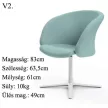 Burgess furniture, L: 83cm, Width: 63,5cm, H: 83cm, Weight: 9,9kg. Sitting area: 49cm (10/3)