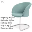 Burgess furniture, L: 83cm, Width: 63,5cm, H: 83cm, Weight: 9,9kg. Sitting area: 49cm (10/3)