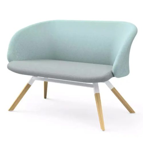 Burgess furniture, L: 80cm, Width: 129,5cm, H: 80cm, Weight: 18,2kg. Sitting area: 46cm (10/4)