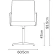 Burgess furniture, L: 60,5cm, Width: 61cm, H: 93,5cm, Weight: 11,4kg. Sitting area: 47cm (19/1A)