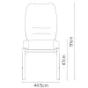   Burgess furniture, L: 44,5cm, Width: 63,5cm, H: 91cm, Weight: 6,9kg. Sitting area: 47cm (21/8)