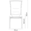   Burgess furniture, L: 45cm, Width: 61,5cm, H: 93cm, Weight: 7,6kg. Sitting area: 46,5cm (70/5)