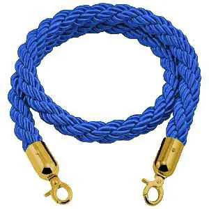 Kék csavart kordonkötél, 160cm (CSKKA)