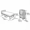 Extra bed, 200x90x50cm (FH2100B)