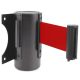 Wall-mounted holder, metal, with Red tape, 5m