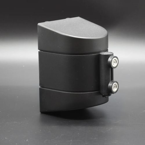 Fekete fali tokmány műanyag, sárga-fekete szalaggal, 5m, 5m (FTMFM)