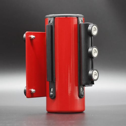 Fali tokmány fém, piros szalaggal, 3m