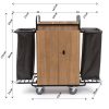 Housekeeping trolley
