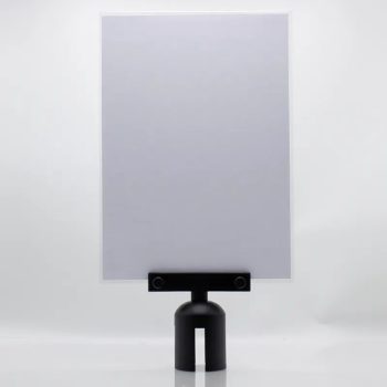 Információs tábla króm álló, A3 (KITA3A)