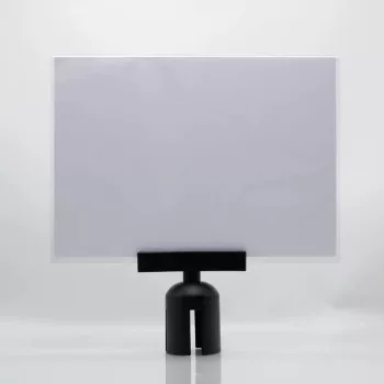 Plexi fekvő információs tábla