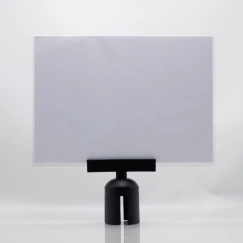 Információs tábla króm fekvő, A3 (KITA3F)