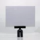 Plexi fekvő információs tábla
