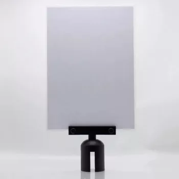 Plexi álló információs tábla, A4 (KITA4A)
