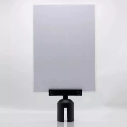 Plexi álló információs tábla, A4 (KITA4A)