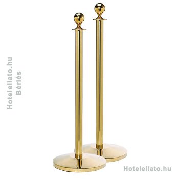 Arany bérelhető köteles kordonoszlop (KOA-b)