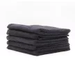 Fekete frottír törölköző, 30x30cm, 420g (KR4003030black)