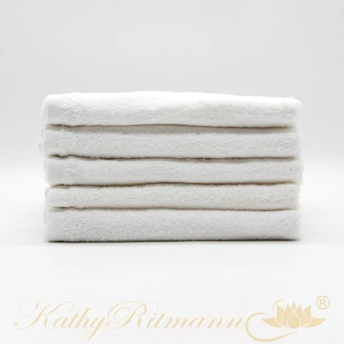 schneeweißes Frottierhandtuch, 30x30cm, 420g (KR4003030white)