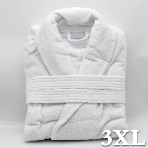 klassisch weiß Bademantel, 3XL, 400g (KRDW4003XL)