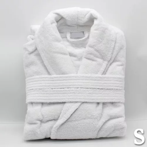 klassisch weiß Bademantel, S, 400g (KRDW400S)