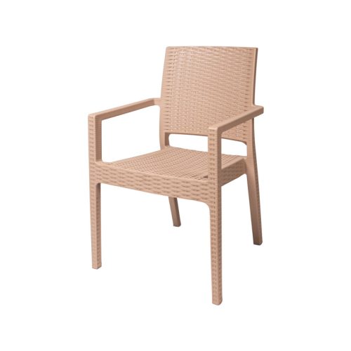 Kültéri szék, 89x59x59 cm, 5.3 kg (MAR-BEIGE)