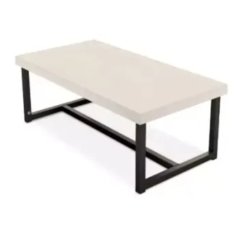   Burgess furniture, L:126cm, Width: 66cm, H: 45,5cm, Weight: 23kg (MDS80)