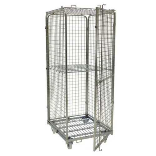 Lattice laundry cart