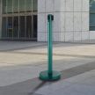 Colored retractable barrier (NO-green)