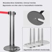 Stockable retractable barrier (SOK)