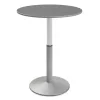   Burgess furniture, L: 70cm, Width: 70cm, H: 72-112cm, Base diam.: 55cm (TP1-2)