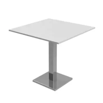   Burgess furniture, L: 90cm, Width: 90cm, H: 74cm, Base diam.: 60cm (TP11-1)
