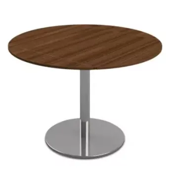   Burgess furniture, L: 60cm, Width: 60cm, H: 74cm, Base diam.: 40cm (TP2-1)