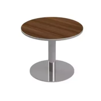   Burgess furniture, L: 75cm, Width: 75cm, H: 47cm, Base diam.: 40cm (TP9-3)