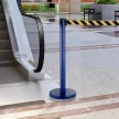 Colored retractable barrier (XLO-blue)