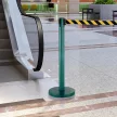 Colored retractable barrier (XLO-green)