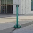 Colored retractable barrier (XLO-green)