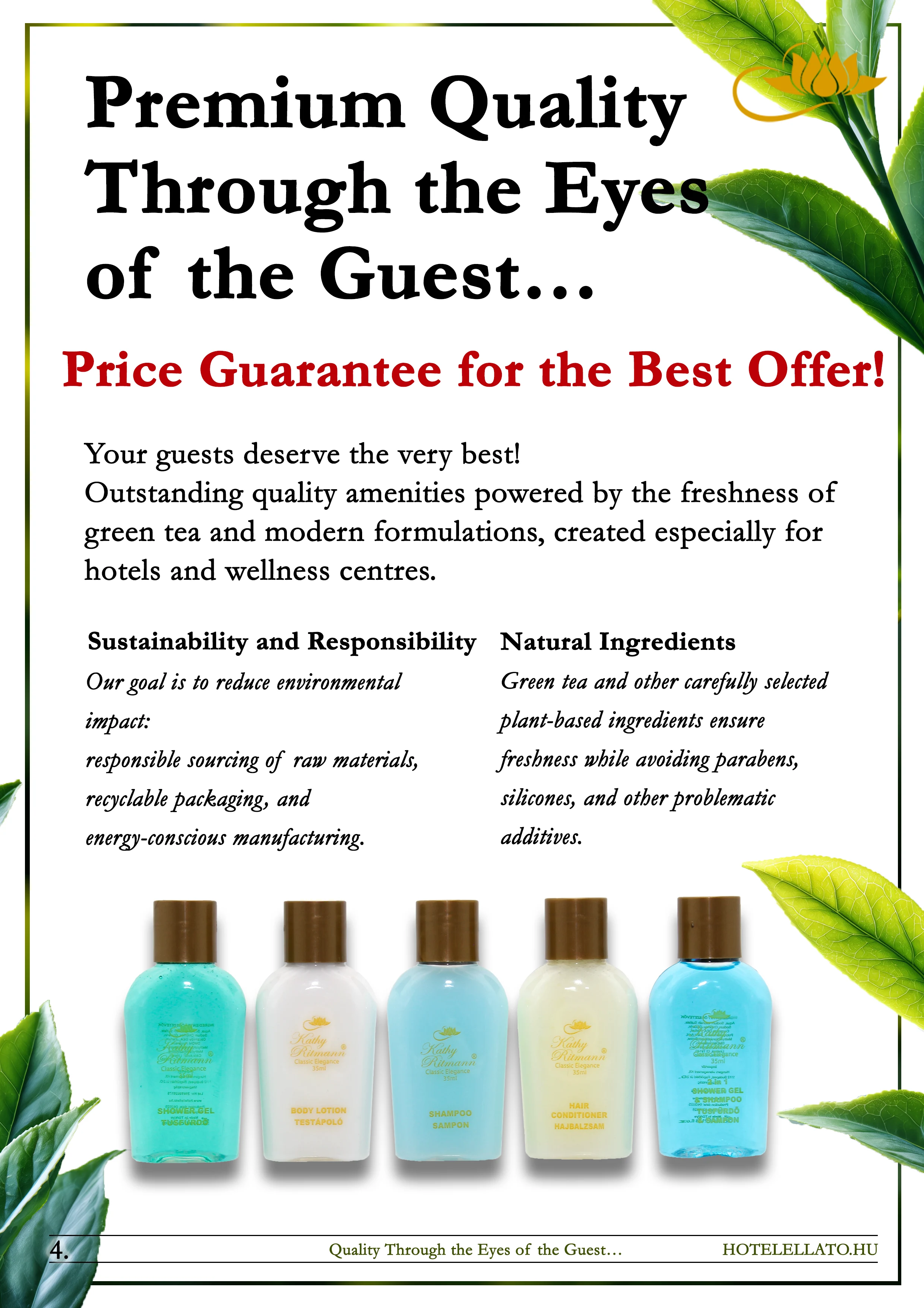 kathy ritmann - hotel amenities