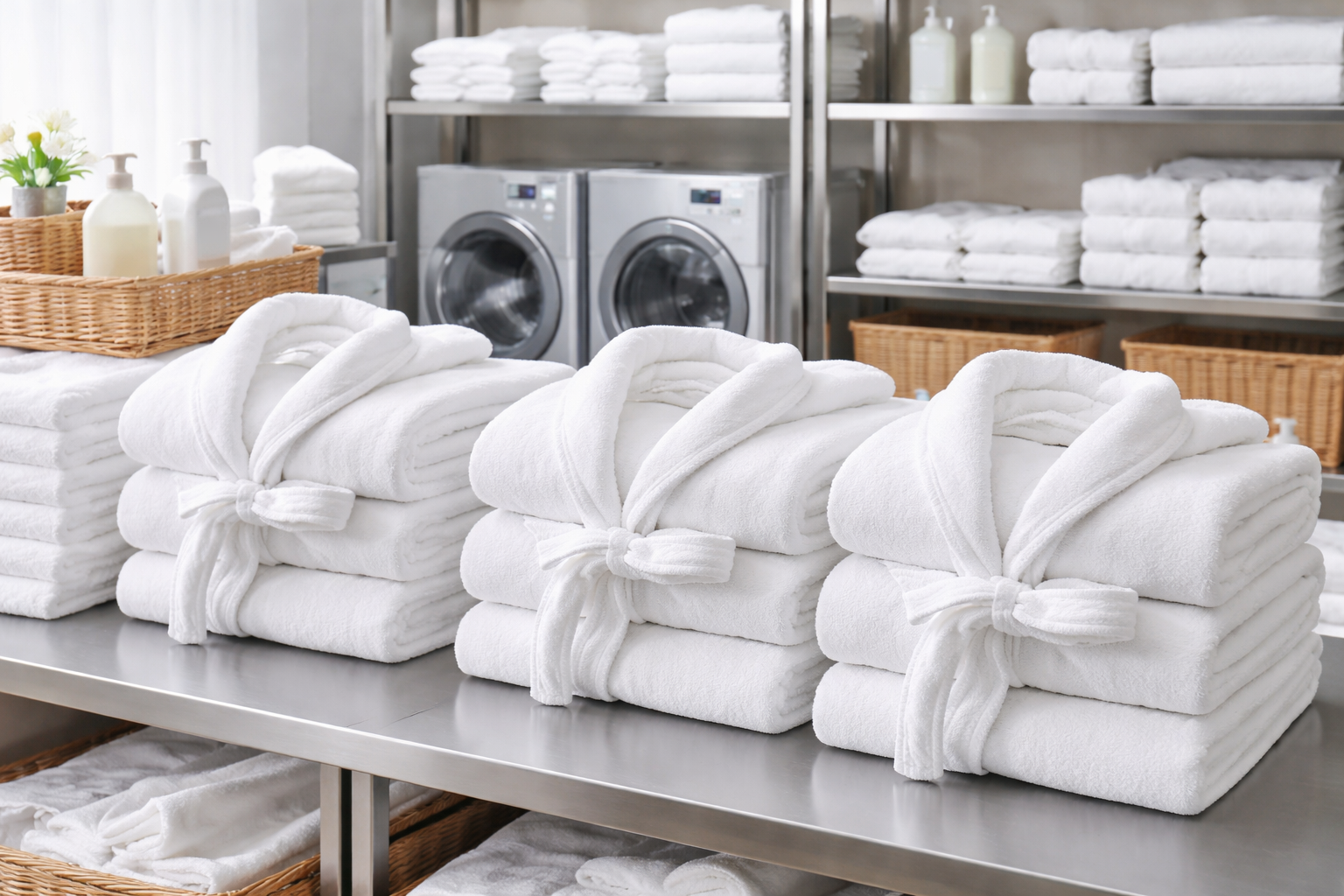 Strapabíró frottír köntös hotel használatra