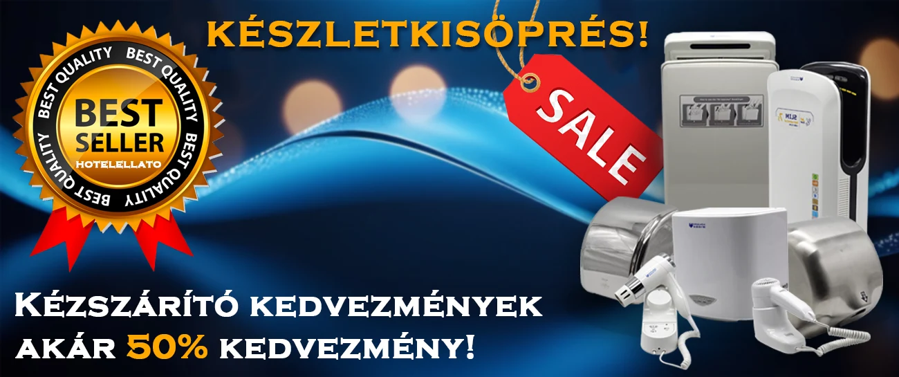 Készletkisöprés kézszárítókra